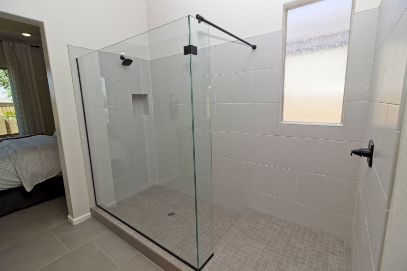 Tile-Designed Shower Space